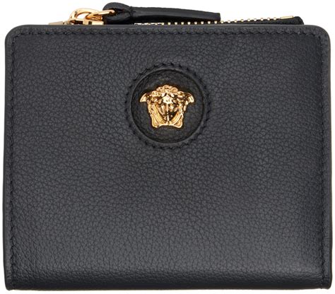 versace parfums black wallet|Versace wallet cheap.